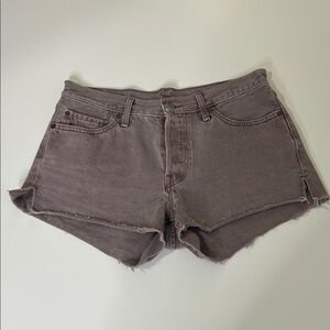 Women's Vintage Mauve Jean Shorts